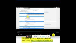 How to fill eFRRO Home Foreigners Regional Registration Office frro documentsupload [upl. by Lubbi]