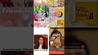 Jethalal and mehta friendship short viral popular trending jethalal friendship mehta tmkoc [upl. by Shlomo]