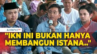 FULL Gibran Ungkap Kesan Pertama Kali ke IKN Saya Yakin Warga Asli Mendukung Semua [upl. by Artenahs]