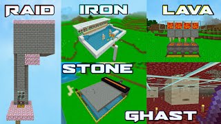 Most Important Farms Of Minecraft  Top 15 Farms Tutorial For MCPEBedrock 121 [upl. by Asfah]