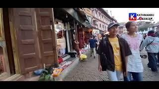 Beautiful Buddhanath Temple Kathmandu Nepal  साझमा बौद्ध स्तुपामा पर्यटकको भिड् 🤔 baudha nepal [upl. by Hacker]