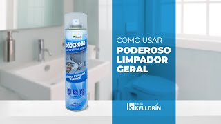 Como Usar Poderoso Limpador Geral  Kelldrin [upl. by Sailesh]