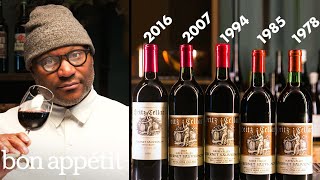 Sommelier Tastes the Same Wine at 5 Ages 19782016  World Of Wine  Bon Appétit [upl. by Rihsab66]