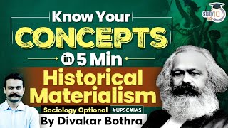 Understanding Historical Materialism Key Concepts for UPSC Exam  Sociology Optional [upl. by Nilhsa]