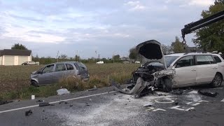 Verkehrsunfall mit mehreren Fahrzeugen und Verletzen in Ennepetal auf der B483 [upl. by Ekul]