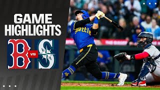 Red Sox vs Mariners Game Highlights 33124  MLB Highlights [upl. by Pascale]