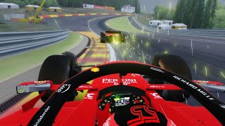 Assetto Corsa  F1 2024 Sparks Mod  Spa [upl. by Alessig]