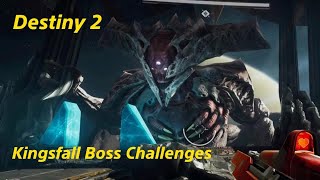 Kingsfall Raid Boss Challenges [upl. by Assyral]