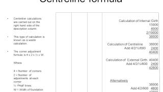 Centrelines and Girths for Quantity Surveying Students [upl. by Arlee]