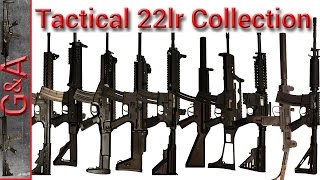 Tactical 22 22lr Collection [upl. by Bowers]