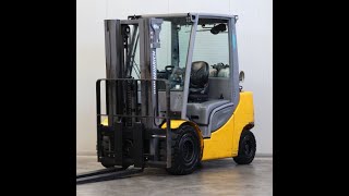 Jungheinrich TFG 430s LPG forklift truck 2016 [upl. by Yenttirb]