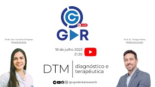 DTM disfunção temporomandibular  diagnóstico e terapêutica  Aula Online Projeto GDR LIVE 19 [upl. by Cullan]