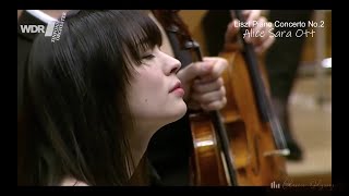 Alice Sara Ott piano Liszt Piano Concerto No2 amp encore Schumann Romance Op28 No2Feb 4 2018 [upl. by Seamus]