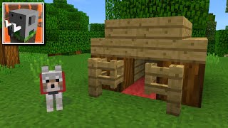 How to make a Dog House in Craftsman Building Craft [upl. by Nava]