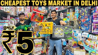 Starting from ₹5  Wholesale Toy Market In Delhi  Drone Unique Toys Rc car  Prateek Kumar [upl. by Byers582]