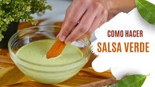 SALSA VERDE La receta que TODOS AMARÁN [upl. by Berlinda724]