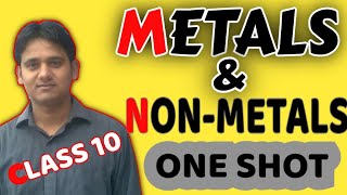 Metals and NonMetals One Shot With Notes ll Class 10 Chemistry [upl. by Shaer]