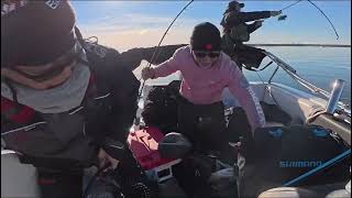 Black Friday Texoma Lake Fishing 1124 [upl. by Bashee176]