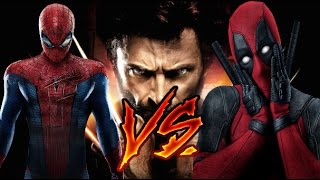 SPIDERMAN VS DEADPOOL VS WOLVERINE ║ BATALLA DE RAP ║ ZARCORT amp KRONNO amp CYCLO ║ YeiMusic [upl. by Fransisco]