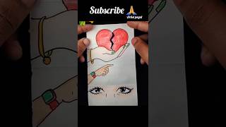 Flipbook art 🥹🥹😭😭 sad sayari short youtubeshorts drawing [upl. by Anaed]