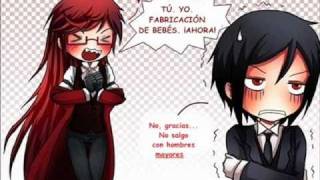 Kuroshitsuji  Randomness Parodia Español [upl. by Rimhsak]