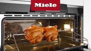 Miele 90 cm ugn roterande grillspett [upl. by Crin]