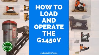 How To Load And Operate The Tacwise 14 Series Stapler G1450V [upl. by Nica]