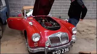 1961 MG A  MATHEWSONS CLASSIC CARS  15amp16 DECEMBER 2023 [upl. by Rambert]