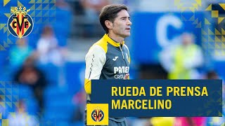 Rueda de prensa de Marcelino  28 octubre [upl. by Donavon]