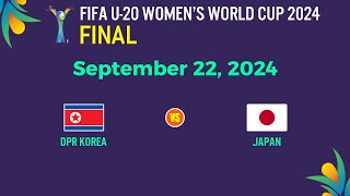 Final Match Result  FIFA U20 Womens World Cup 2024 [upl. by Enaillil]