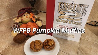 Day 15 of 100 Bake With Me Whole Food Plant Based Pumpkin Muffins [upl. by Neroc378]