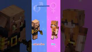 male vs female singing competition minecraft viralshort [upl. by Hillinck]