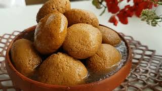 Nolen Gurer Rosogolla recipe गुड़ का रसगुल्ला নলেন গুড়ের রসগোল্লা Date Palm Jaggery Rasgulla Bengali [upl. by Horowitz546]