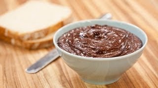 Americas Test Kitchen DIY ChocolateHazelnut Spread Like Nutella But Better [upl. by Ayrotal650]