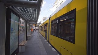 Germany Berlin tram 12 ride from Oranienburger Tor to Friedrichstraße [upl. by Eisned844]