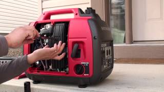 How to winterize or prepare a portable generator for long term storage Honda EU2000i [upl. by Areek]