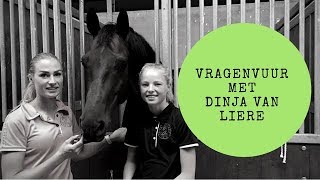 VRAGENVUUR 4 met Dinja van Liere JoanneNeidhoferHorses [upl. by Rhine]