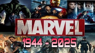 MARVEL KINO OLAMIGA KIRUVCHI BARCHA KINOLAR  1944 YILDAN 2025 YILGACHA [upl. by Litsyrk]