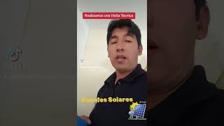 Visita técnica de Paneles Solares [upl. by Alleb327]