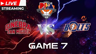 GINEBRA vs MERALCO  SEMIFINALS PBA Philippine Cup 2024 Live Score [upl. by Mouldon636]