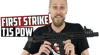 First Strike T15 PDW Paintball Gun  4K [upl. by Lang]