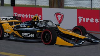 Assetto Corsa Arrow McLaren SP  StPetersburg with Pato OWard • Mod VRC Formula NA 2021 [upl. by Gievlos126]