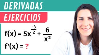 HALLAR DERIVADAS de una Función 🎢 Ejercicios de Derivadas [upl. by Tnarb]