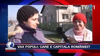 VAX POPULI Care este capitala României [upl. by Notserp290]