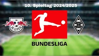 Bundesliga 20242025 RB Leipzig  Borussia Mönchengladbach  10 Spieltag  EA SPORTS FC 25 [upl. by Kahler]