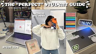 The quotPERFECTquot Student Guide 🎧✨ how to become the perfect student study tips tricks organisation [upl. by Iadahs487]