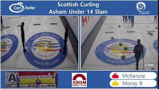 Scottish Curling ASHAM U14 Slam Sunday 7th January 2024 [upl. by Tay]