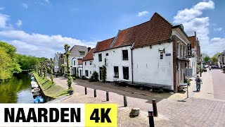 NAARDEN NETHERLANDS 🇳🇱 4K City Centre Walking Tour [upl. by Fabrianne]