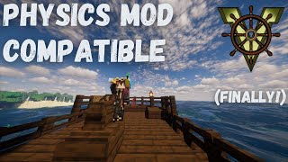 Minecraft Physics Mod is Now COMPATIBLE With Valkyrien Skies [upl. by Ezechiel390]