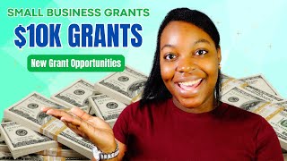 10K SMALL BUSINESS GRANTS  New Grant Opportunities 2024 [upl. by Annaeoj159]